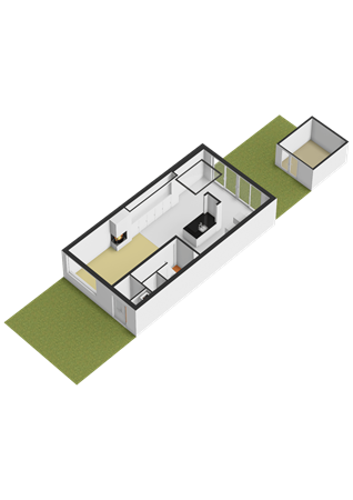 Floorplan - Brantwijk 23, 1181 MS Amstelveen